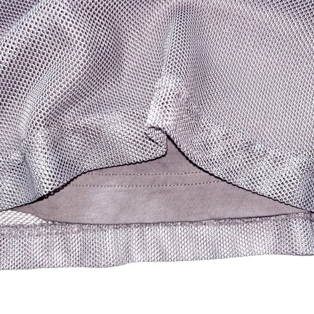 Nike Air mesh layered cropped tee